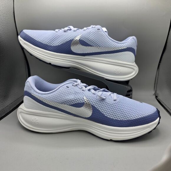 Nike Women's Revolution 8 Road Running Shoes Ghost World Indigo Size 9.5 - Picture 6 of 10